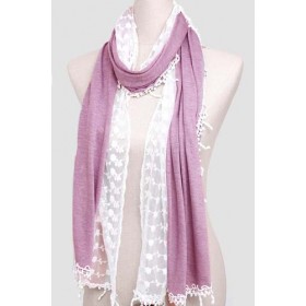Fashion Lace Scarf 11 (8 Colours) - 10 per pack - $1.00 ea